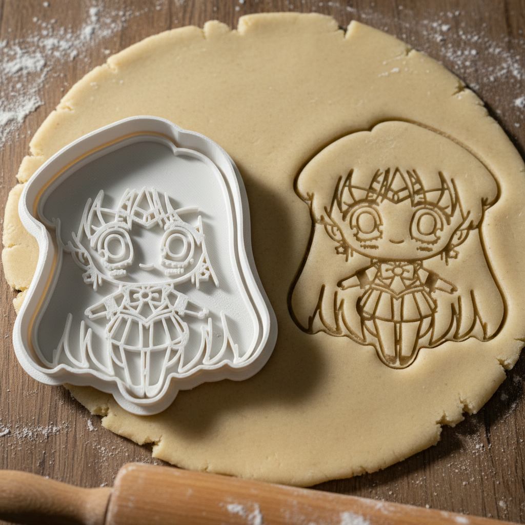 Emporte-Pièce Sailor Mars Rei Hino - Découpoir Personnage Anime Manga