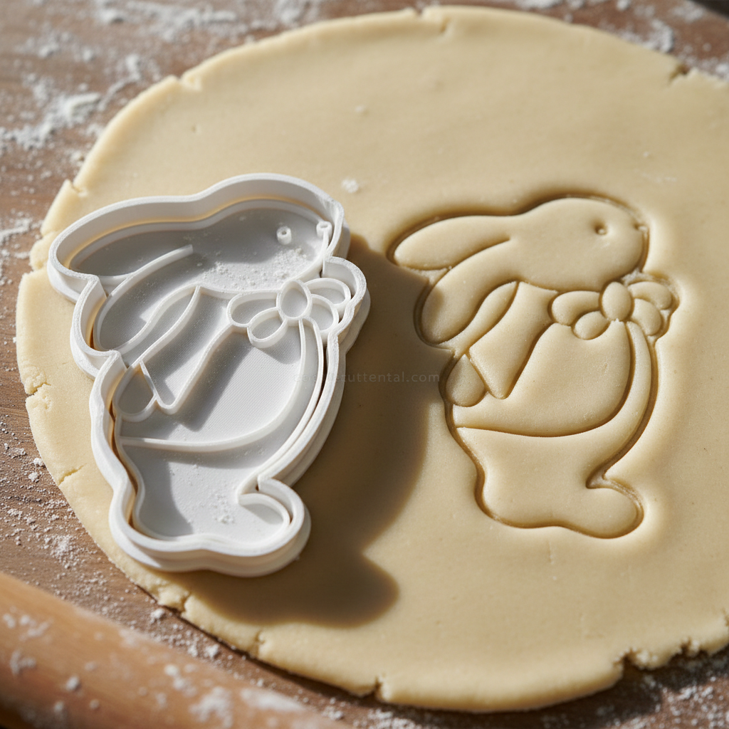 Emporte-Pièce Lapin de Pâques - Découpoir Biscuit Pâtisserie 3€