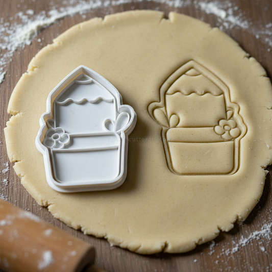 Emporte-pièce Pot de Crayons - Découpoir Pâtisserie Rentrée Scolaire