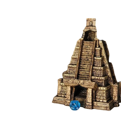 Tour de Dés du Temple Maya - PolyPrestige 3D