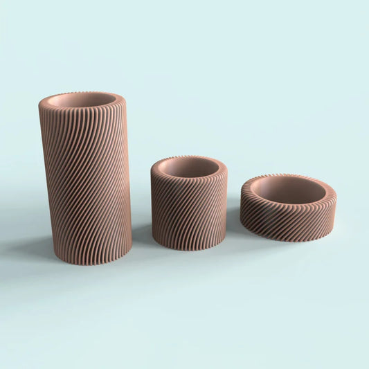 Vase Courbe en Impression 3D - PolyPrestige3D