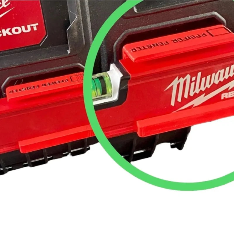 Support Adaptateur MILWAUKEE PACKOUT pour Niveau REDSTICK 