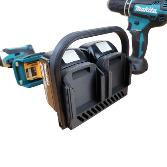 Support Batterie Makita 18V de Qualité-Polyprestige3D