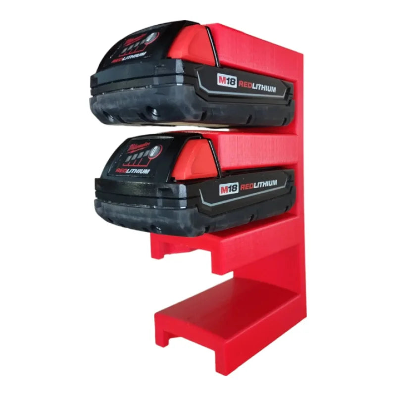 Milwaukee M18 battery rack