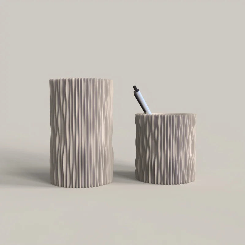 Pot à Crayon et Vase Algue | PolyPrestige3D