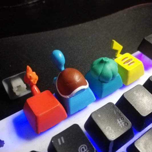 Keycaps Pokémon - Accessoires de Jeu Uniques