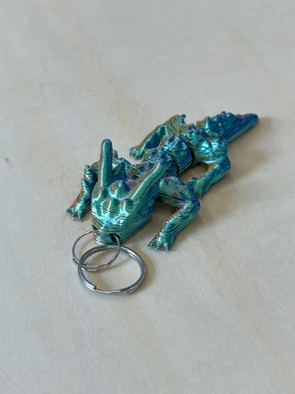 Porte-clés 3D Flexi Dragon