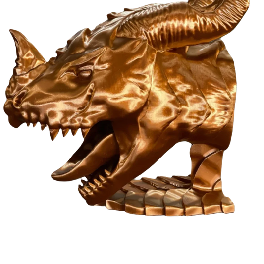 Tour de Dés à Tête de Dragon – PolyPrestige 3D