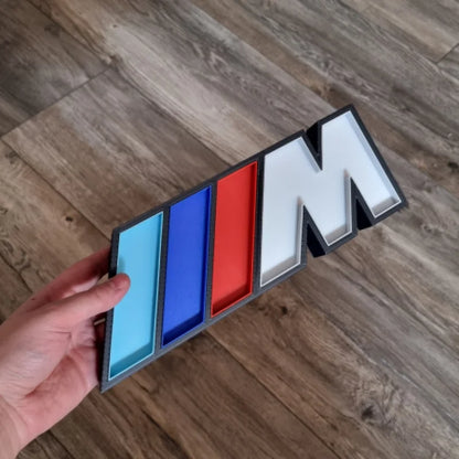 BMW M Logo - Éclairage Décoratif Auto