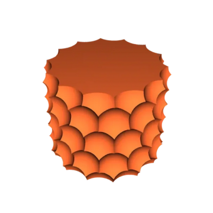 Anti-sphere Plant pot and Planter - Vase mode design