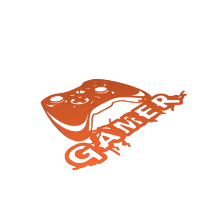 Art mural - Logo de gamer