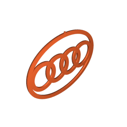 Audi logo stand