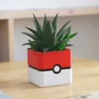 Pot de Plante Minimaliste Pokéball Pokémon