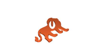 Marque-page Lion