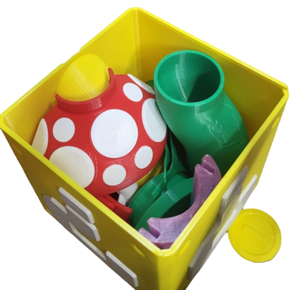 Tour de dés Mario - Poly Prestige 3D - Accessoire de Jeu