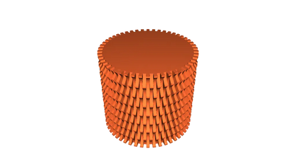 Pot de fleurs emboîtable et jardinière - Design en mode vase