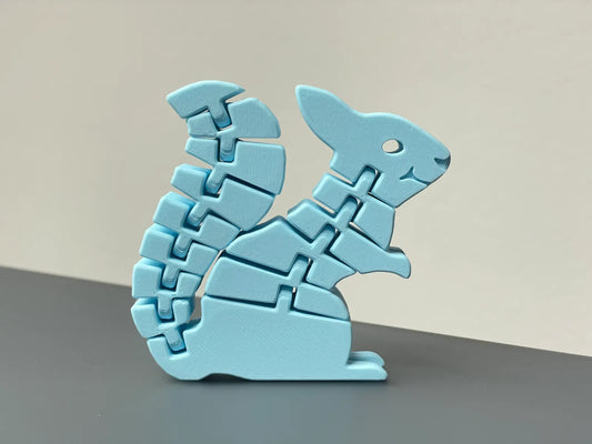 Joyeux écureuil Flexi / Mignon écureuil articulé