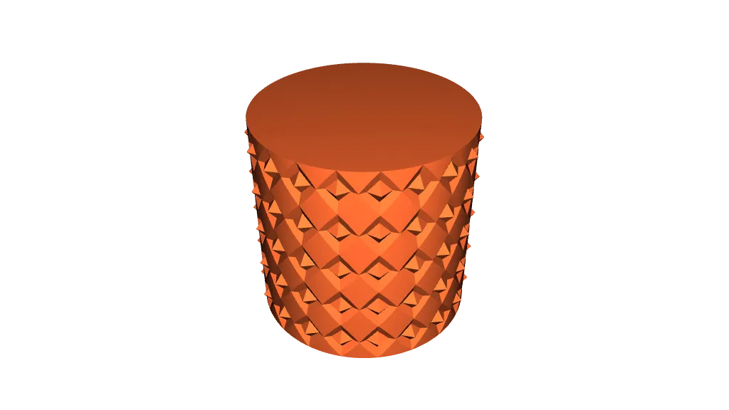 Pot de Plante Vintage en Pyramide - Vase Mode Jardinière 2