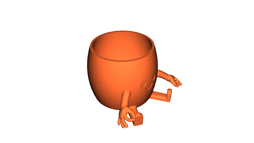 Pot de plante Gotcha Hands
