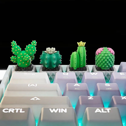 Keycaps Cactus pour Clavier Mécanique - PolyPrestige 3D