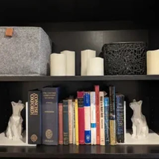 Serre-livres Chat - Accessoire Décoratif  - PolyPrestige