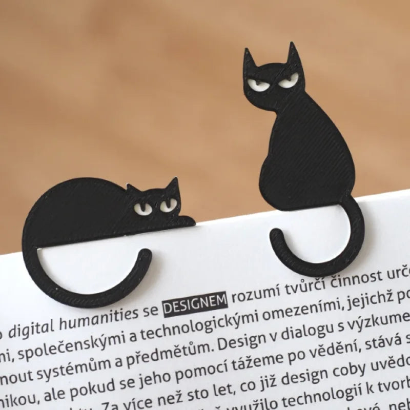Cat bookmark