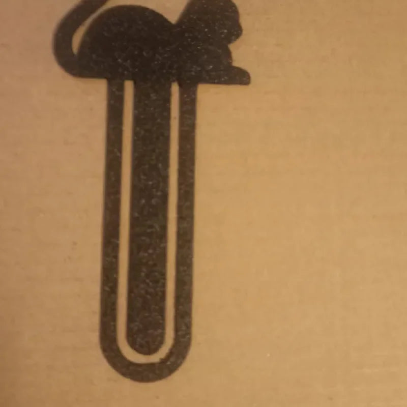 Cat laying down bookmark