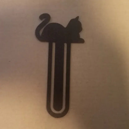 Cat laying down bookmark