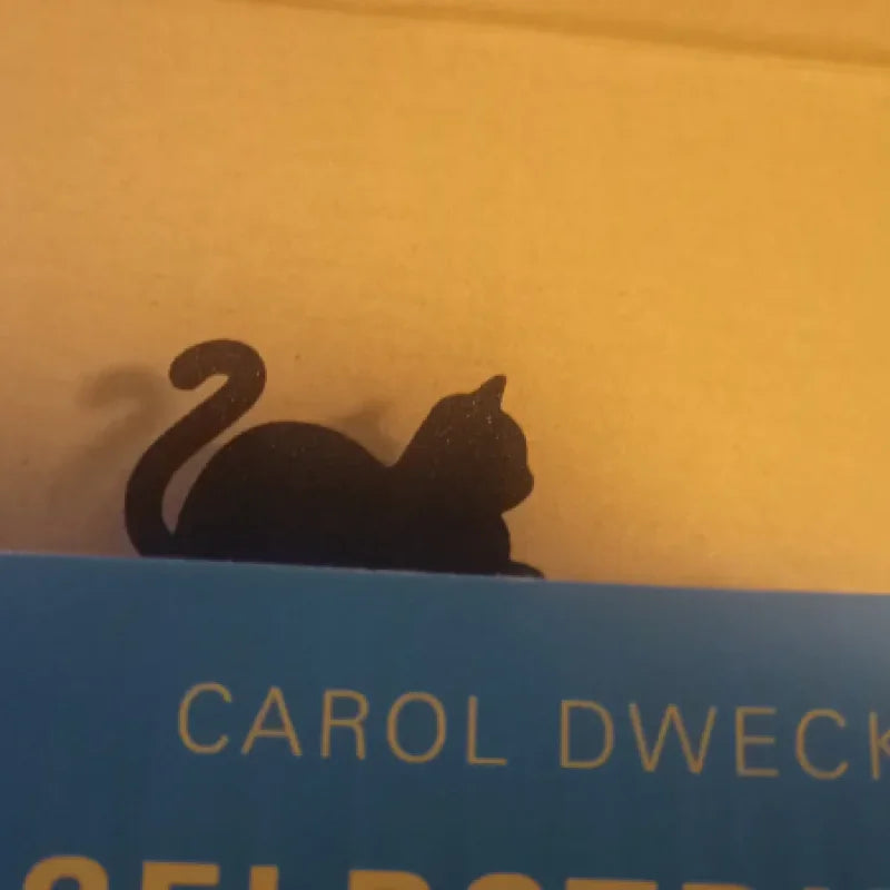 Cat laying down bookmark