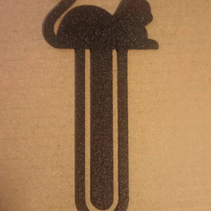 Cat laying down bookmark