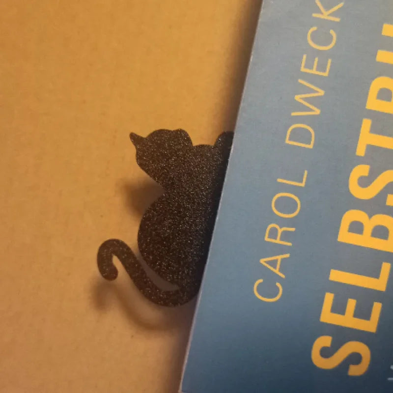 Cat laying down bookmark