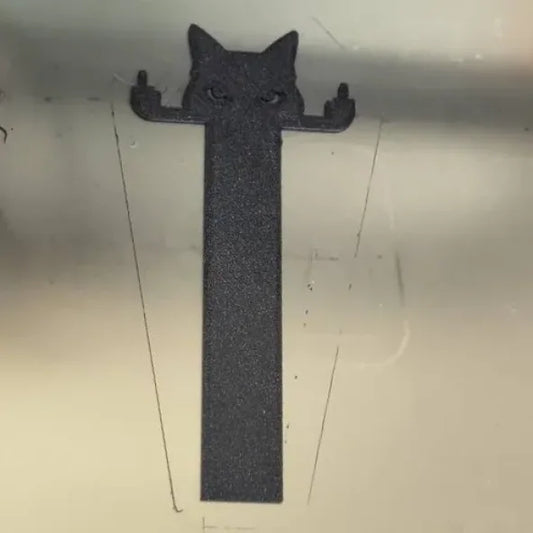 Cat middlefinger bookmark
