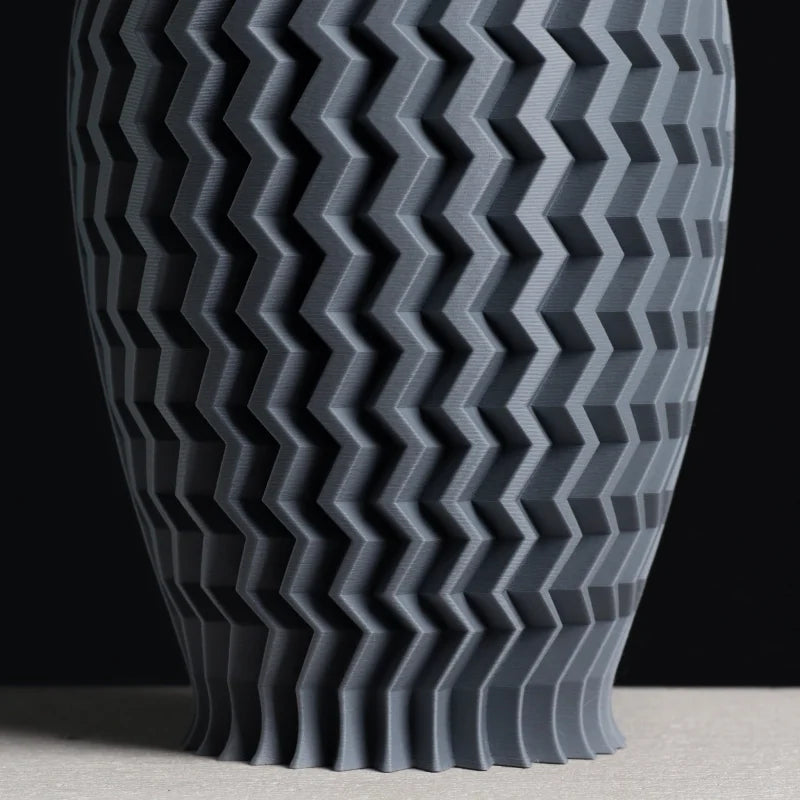 Vase Texture Zigzag - PolyPrestige 3D