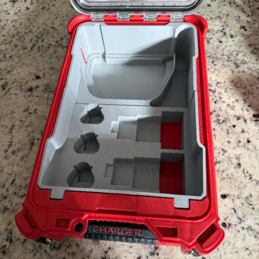 Chargeur Milwaukee M12 - Insert de Packout de Batterie