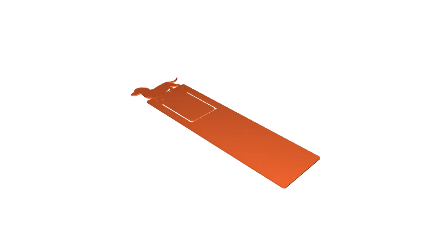 Marque-page Teckel