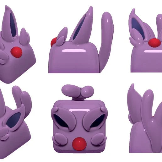 Collection de Keycaps Eeveelutions Vol 2 - Clavier mécanique-Polyprestige3D