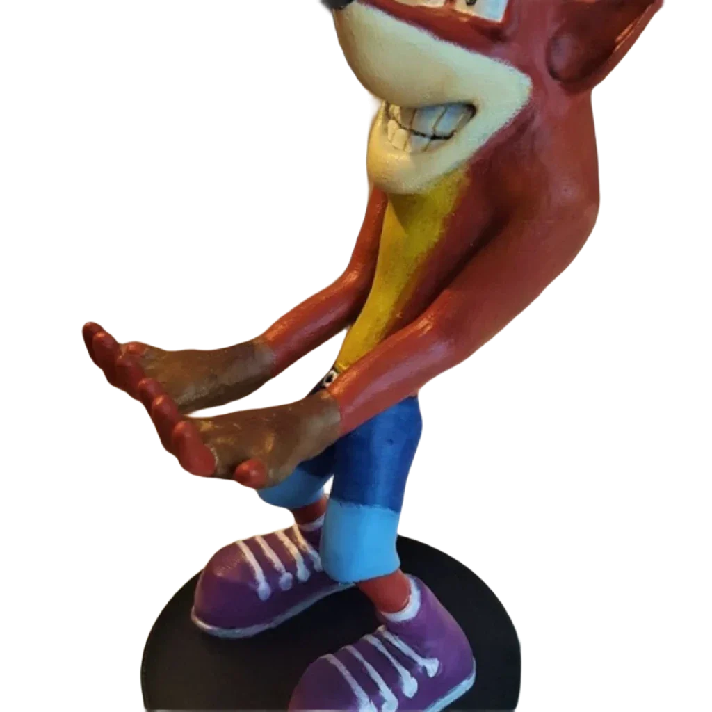 Support Manette Crash Bandicoot - PolyPrestige3D