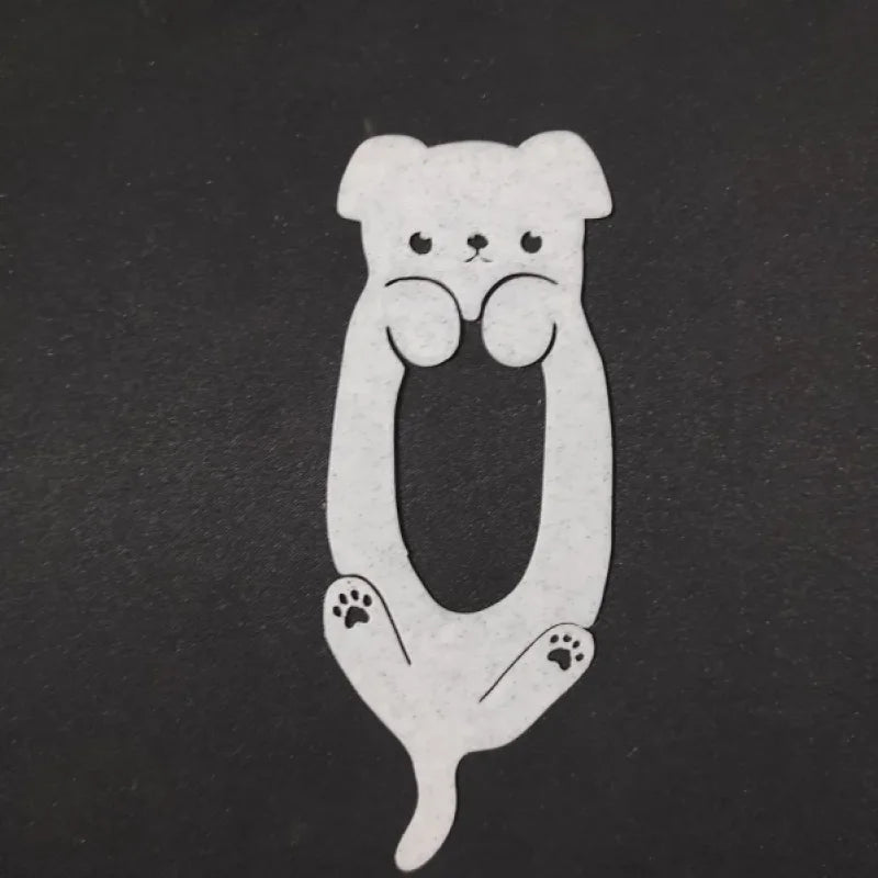 cute dog bookmark
