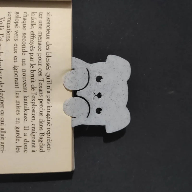 cute dog bookmark