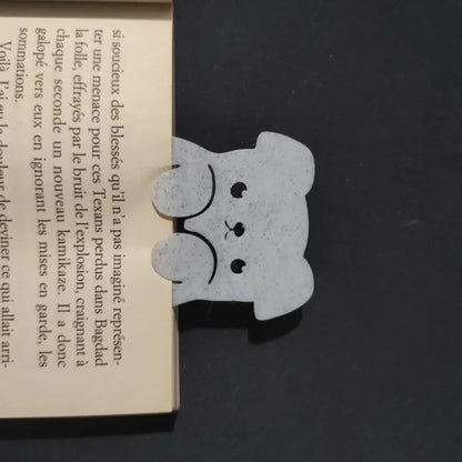 cute dog bookmark
