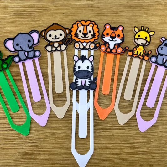 Cute Zebra Bookmark