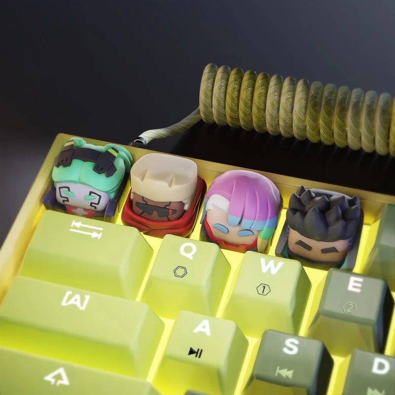 Keycaps Cyberpunk Edgerunners - Clavier Mécanique 