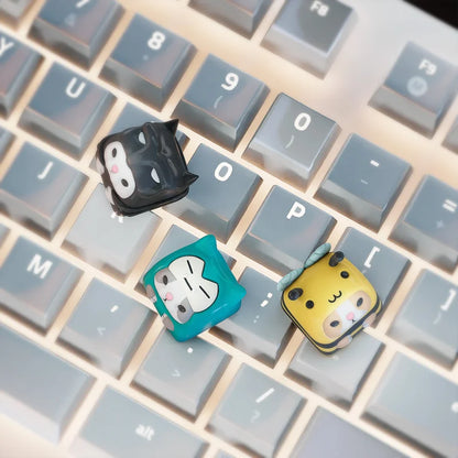 Keycaps Chatons pour Clavier Mécanique - PolyPrestige3D