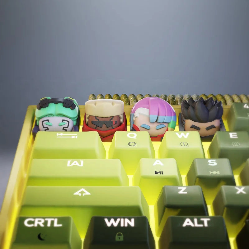 Keycaps Cyberpunk Edgerunners - Clavier Mécanique 