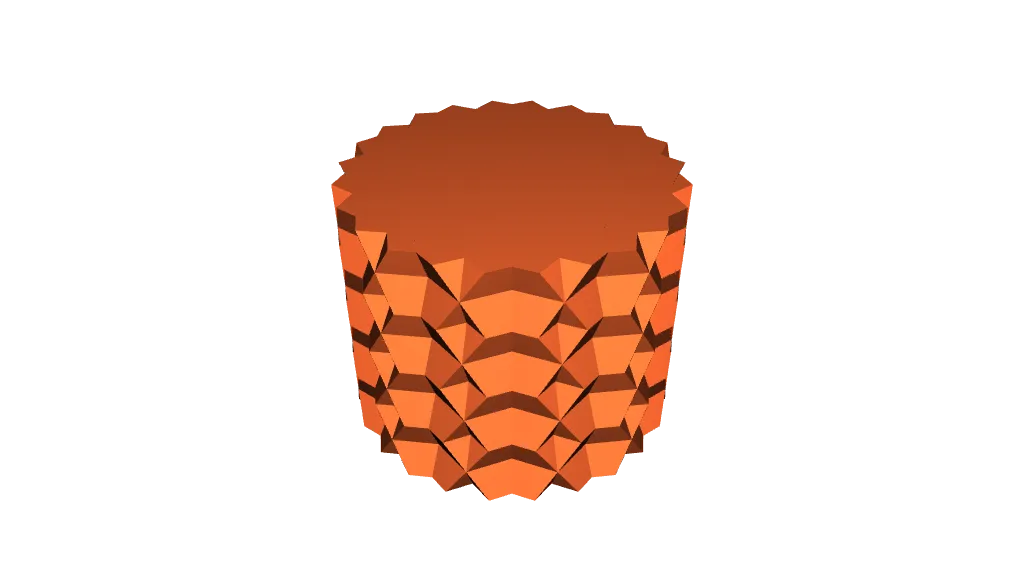 Forme Geo Diamond - Pot design pour plantes d'intérieur et jardinière en mode vase
