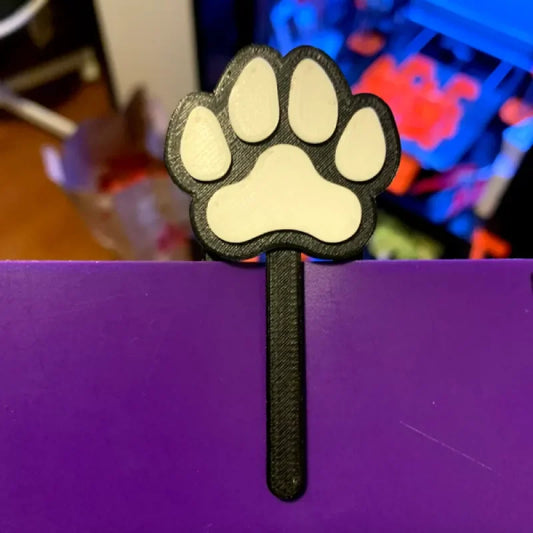 Dog Paw Bookmark