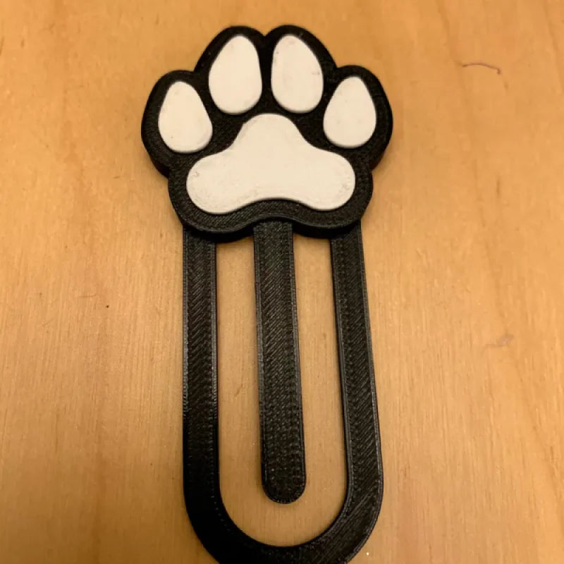 Dog Paw Bookmark