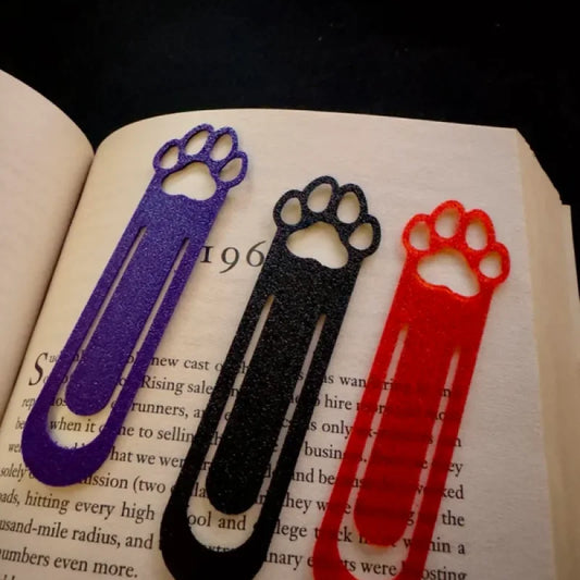 Dog paw Bookmark
