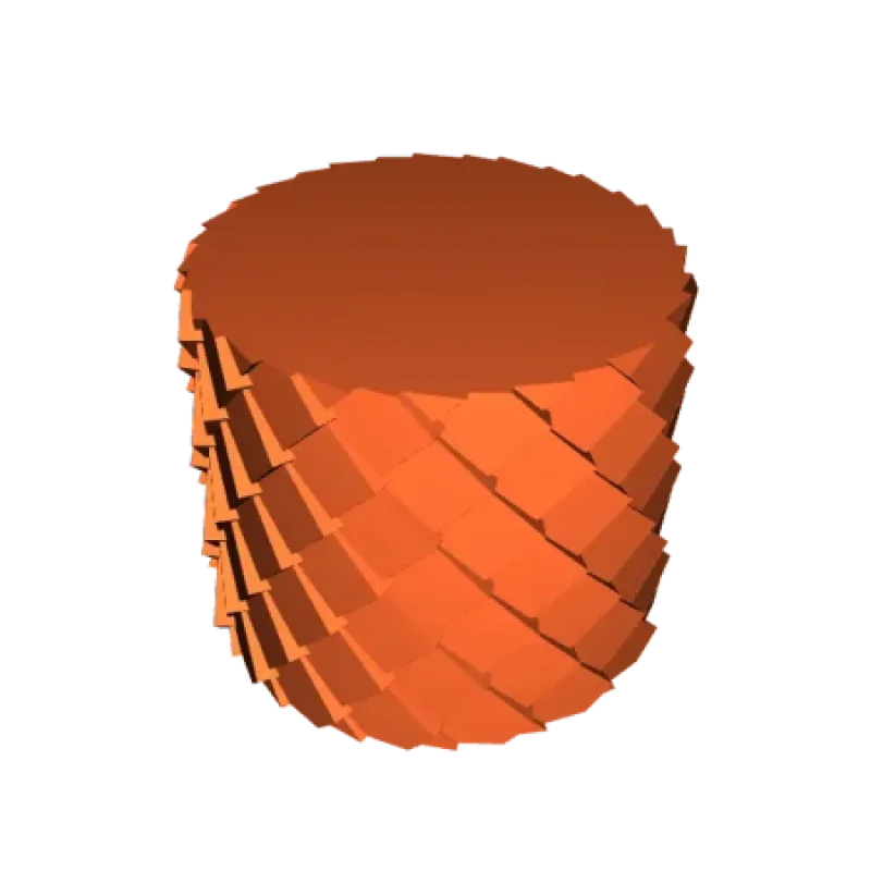Dragon Scales Pot and Planter - Vase mode