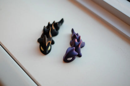 Mini dragon articulé (aimant/chaîne de clés)